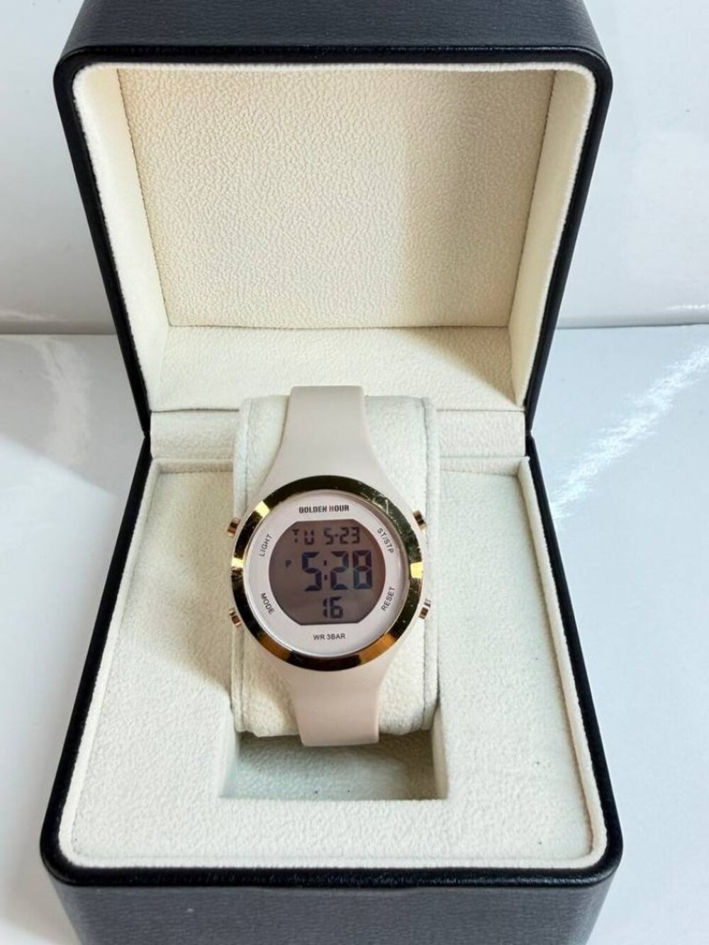 Golden Hour GH137 Digital Watch – Rose Gold / Blush Pink